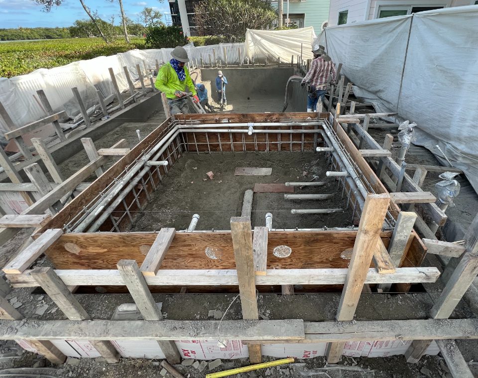 Custom luxury pool construction by Abaco Pools in Palm Beach County